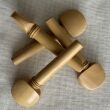 Violin Pegs 18 th c. Model 1 - Boxwood -Set - 2