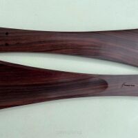 Tailpiece-Cello-Model1-Ebony dark brown