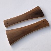 Tailpiece- Viola - Light-Brown Veneer on Maple-125 mm