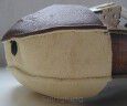 Violin Pad - PADDY Dark Brown / Natural + Cushion