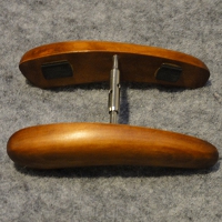 Double-Chinrest – Boxwood-bottom mounted fittings