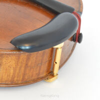 Chinrest – Ebony - bottom mounted gold fittings