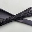 Tailpiece-Cello-Carving-Floral-Ebony - 2