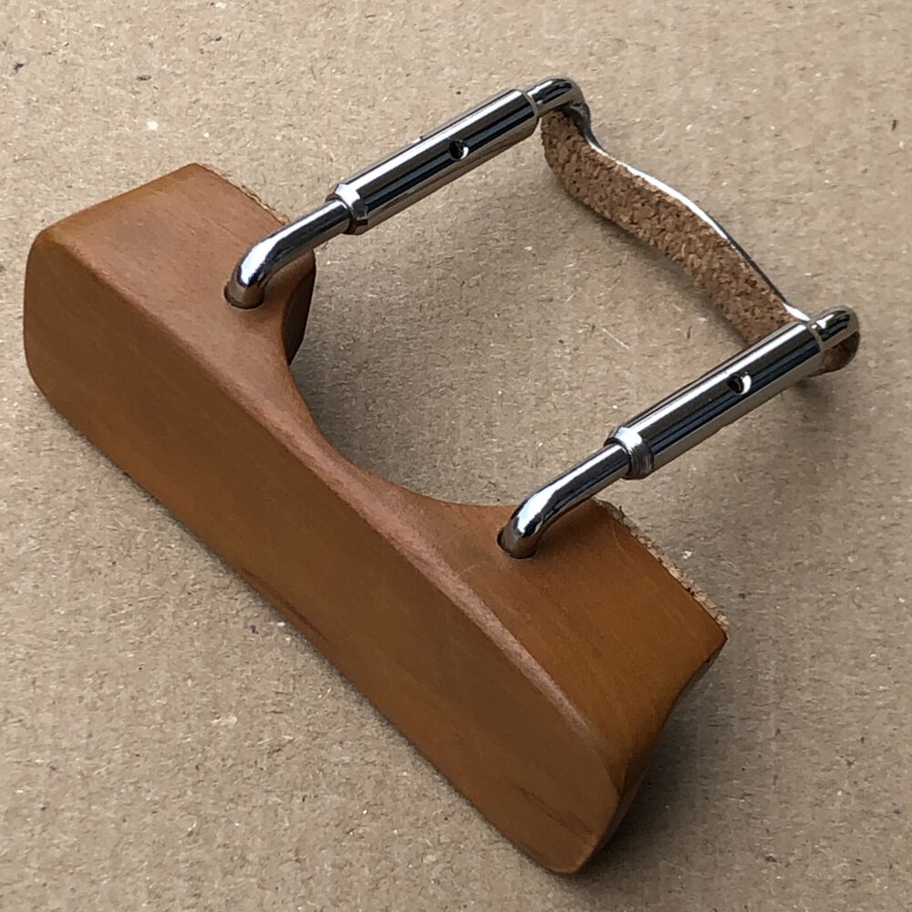 Chinrest Violin Central Boxwood silver fittings