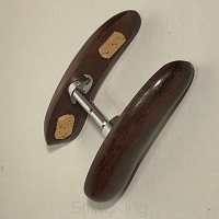 Double-Chinrest –Tamarind-bottom mounted fittings
