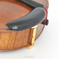 Chinrest Viola – Ebony-bottom mounted, gold fittings