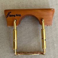 Chinrest – Violin - Central - Medium - Boxwood - Gold fittings