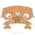 Violin bridge - G. Tartini - Cantate - Leg width: 41 mm
