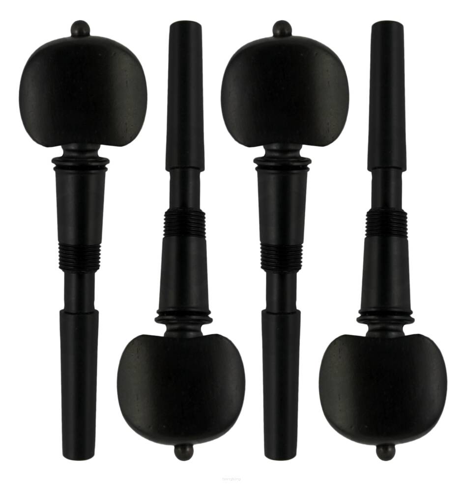 Perfection Pegs-Vlc-13 mm Set Hill Style-Ebony
