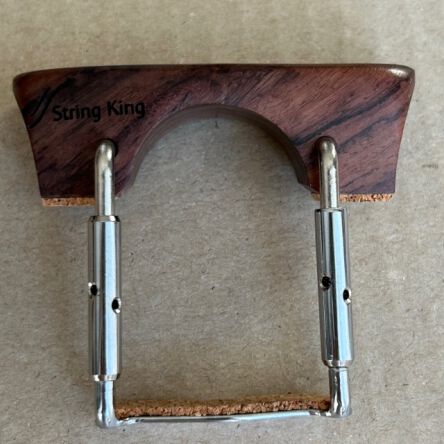 Chinrest – Violin - Central - Medium - Rosewood - Silver fittings