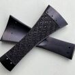 Tailpiece-Vln-Carving-Fleur-de-lis-Ebony - 2
