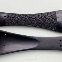 Tailpiece-Vln-Carving-Fleur-de-lis-Ebony