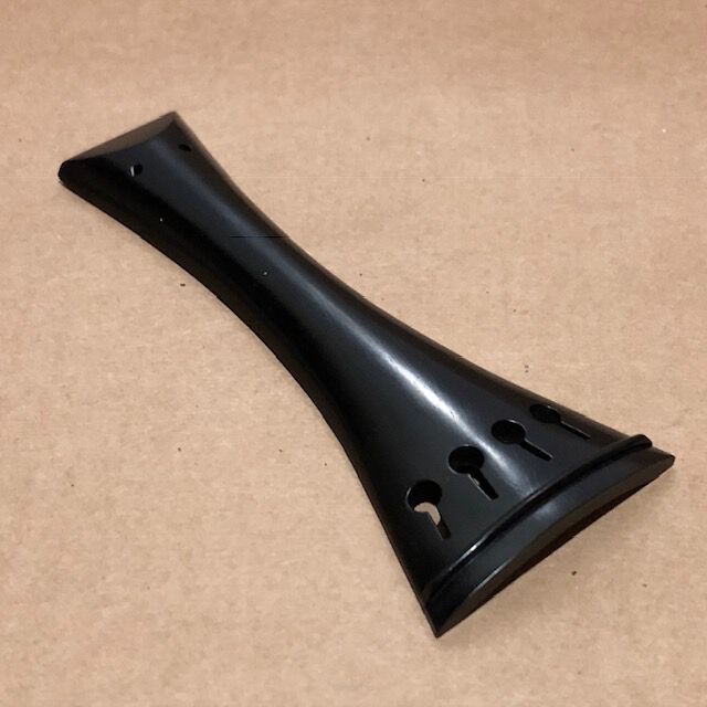 Tailpiece Violin 19th c. model Ebony