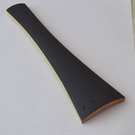 Tailpiece-Cello-Model 1-Maple-Thin Ebony Veneer