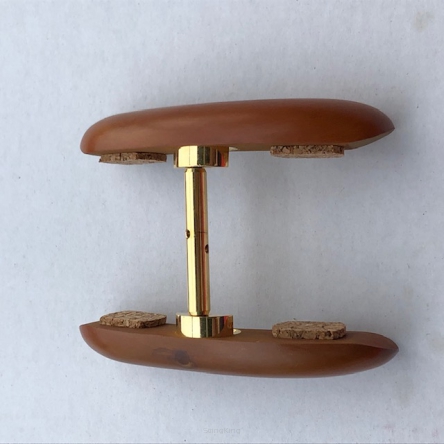 Double-Chinrest-Vla_Boxwood-bottom gold fittings