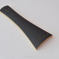 Tailpiece-Viola-Thin Ebony Veneer on Maple -125 mm