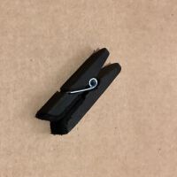 MUTEY - clip-on Mute-Vln/Vla - Ebony + Leather