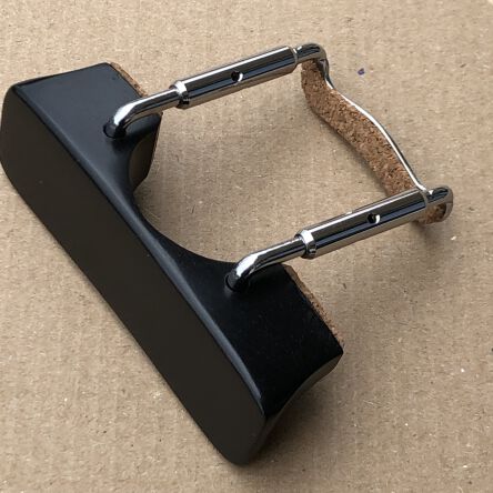 Chinrest – Violin - Central - Ebony - Silver fittings