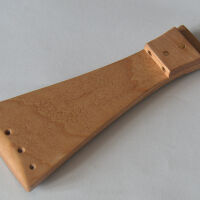 Tailpiece -Violin -Strad- Maple-Thin Ebony Veneer