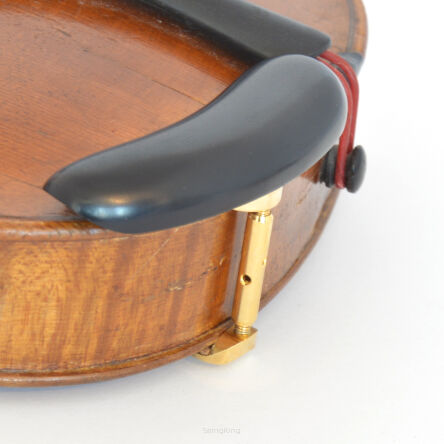 Chinrest – Rosewood - bottom mounted gold fittings