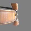 Double Central Chinrest – Violin - Boxwood & Silicon - Bottom Mounted Gold Fittings - 2