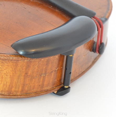 Chinrest Viola – Ebony-bottom mounted, black fittings
