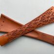 Tailpiece-Cello-Carving-Floral-Boxwood - 2