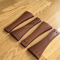 Tailpiece-Viola- Brown Veneer on Ebony-133 mm