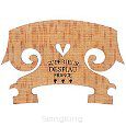 Violin bridge - G. Tartini - Cantate - Leg width: 42 mm