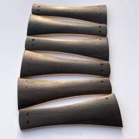 Tailpiece-Viola-Dark-Brown Ebony Veneer on Maple-125 mm