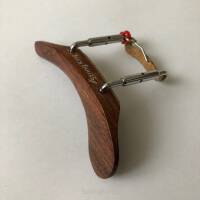 Chinrest – Violin - with double barrel - Tamarind
